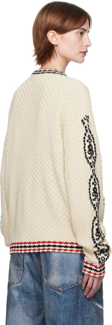Pleteni pulover Andersson Bell Andersson Bell Fantasia Cardigan Bež | atb1244m, 2