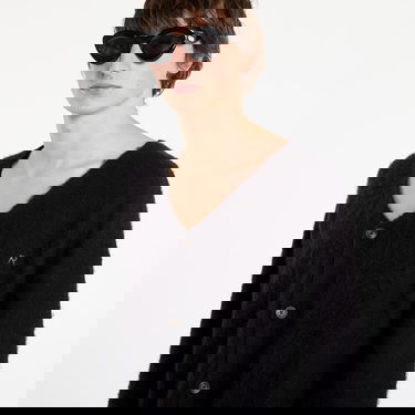 Pleteni pulover Represent Clo Textured Knit Cardigan Črna | MLM100216-01, 1