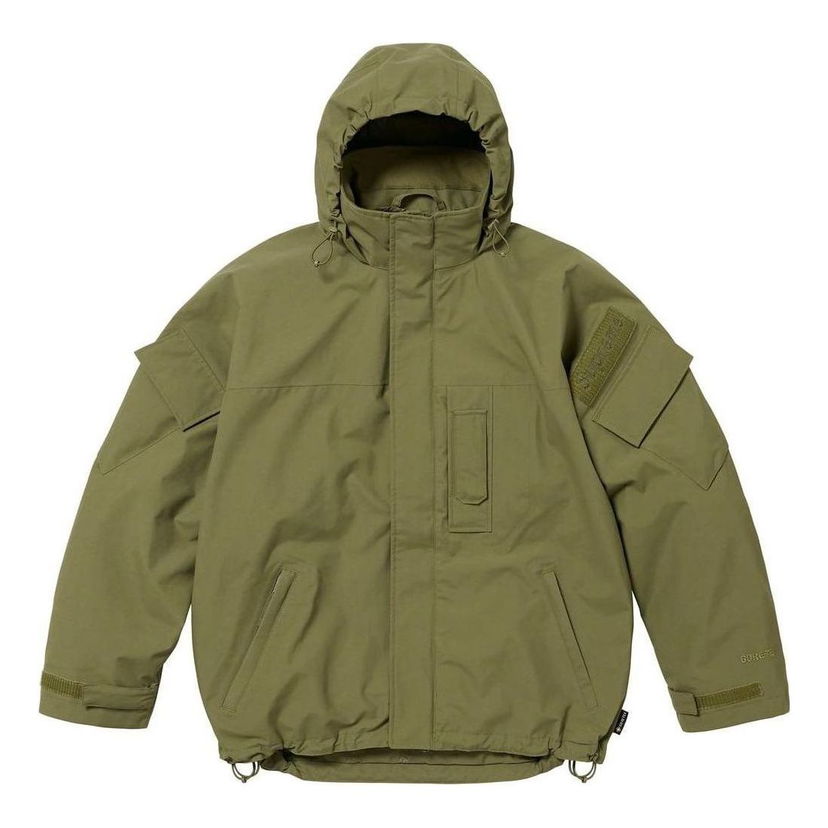 Parka Supreme 2-In-1 Polartec Liner Jacket Zelena | SUP-FW23-014