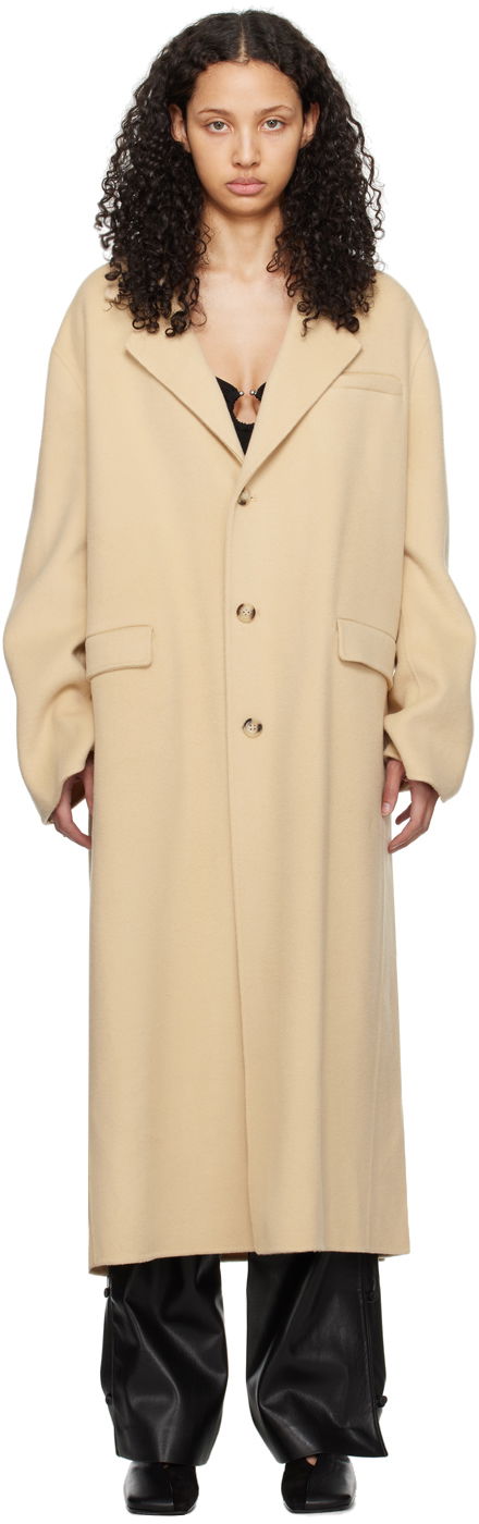 Plašči Nanushka Veda Coat Bež | NW24RSOW01371