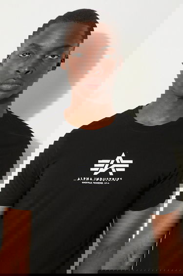 Majica Alpha Industries Tee Črna | 118533.03, 4