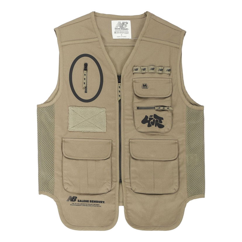Telovnik New Balance Salehe Bembury Yurt Utility Vest Bež | MV11563-CGN