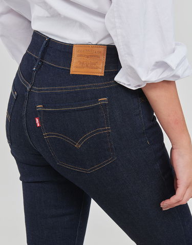 Kavbojke Levi's 711 DOUBLE BUTTON Mornarica | A6215-0001, 4