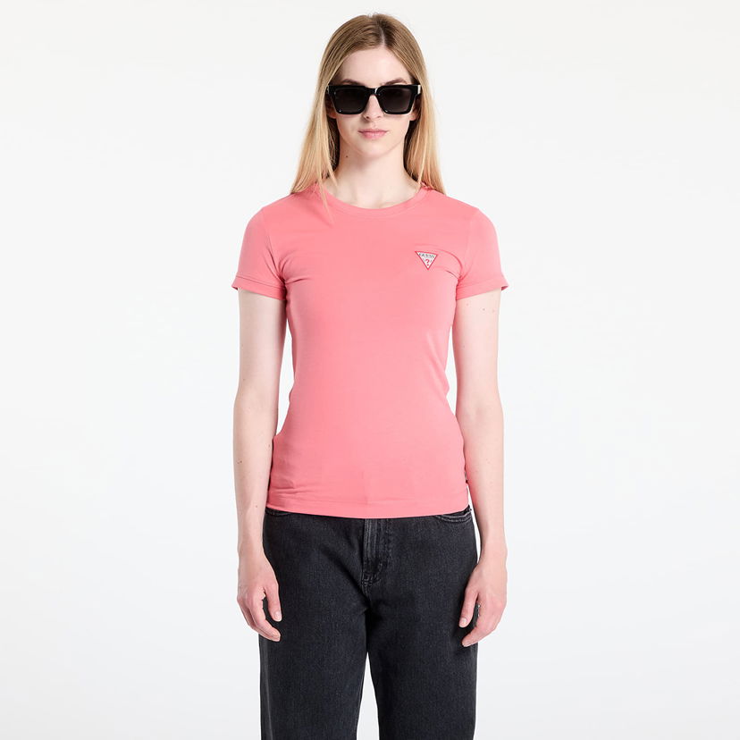 Majica GUESS GUESS Mini Triangle Tee Roza | W2YI44J1314-A60R