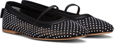 Obleke A.P.C. A.P.C. Swan Crystal-Embellished Ballerina Flats Črna | PAAGG-F53295, 3
