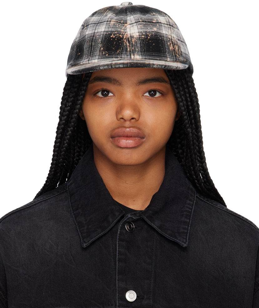 Kapa We11done We11done Bleach Check Baseball Cap Večbarvna | WD-AH1-23-410-U-BK
