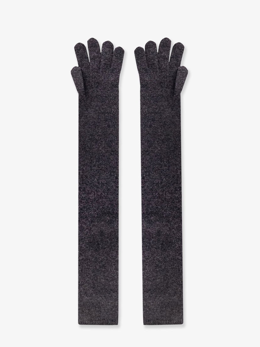 Rokavice Max Mara Long Fingerless Gloves by Črna | 2424566013600011