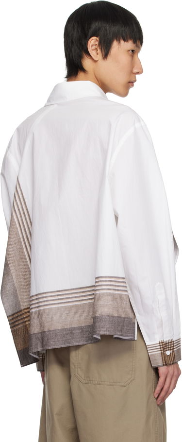Srajce Craig Green Craig Green Long Sleeve Handkerchief Shirt Bela | CGSS25CWOSHI62, 2