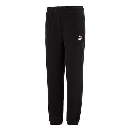 Trenirka Puma Classics Logo Pants Črna | 535261-01