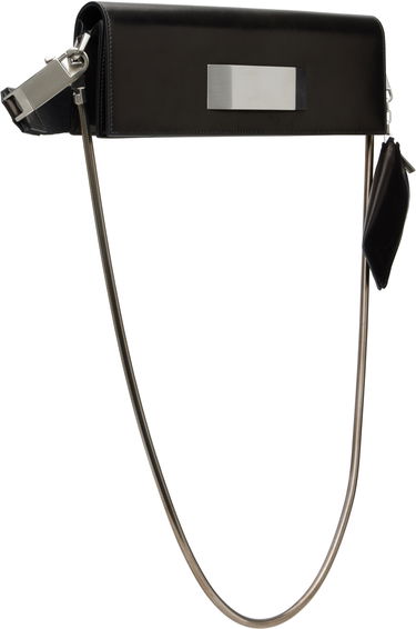 Torbica Rick Owens Rick Owens Griffin Baguette Bag Črna | RA02E0742 LCAWEH, 1