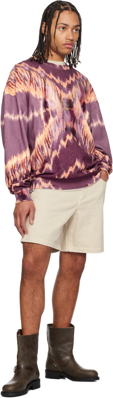 Pleteni pulover ISABEL MARANT Isabel Marant Dobbie Tie-Dye Sweatshirt Lila | 25PSW0156HA-C1M03H, 3