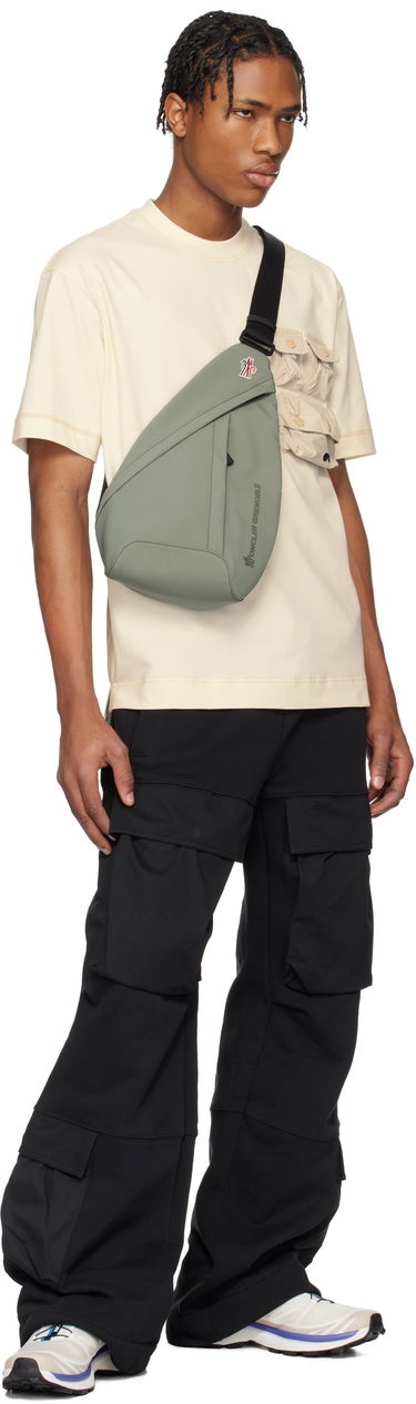 Majica Moncler Moncler Grenoble Cotton T-Shirt with Pockets Bež | K10978C0000389AW1, 4