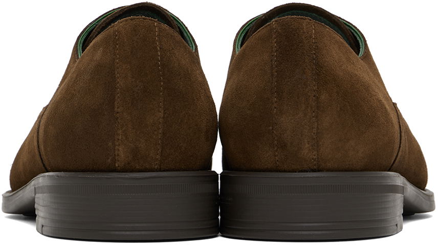 Oblačila Paul Smith PS Paul Smith Connery Suede Oxfords Rjava | M2S-CNN02-NSUE-66, 1