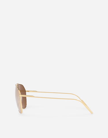 Sončna očala Dolce & Gabbana Dolce & Gabbana Icons Gold Edition Aviator Sunglasses Kovinski | VG2166VM2F99V000, 2