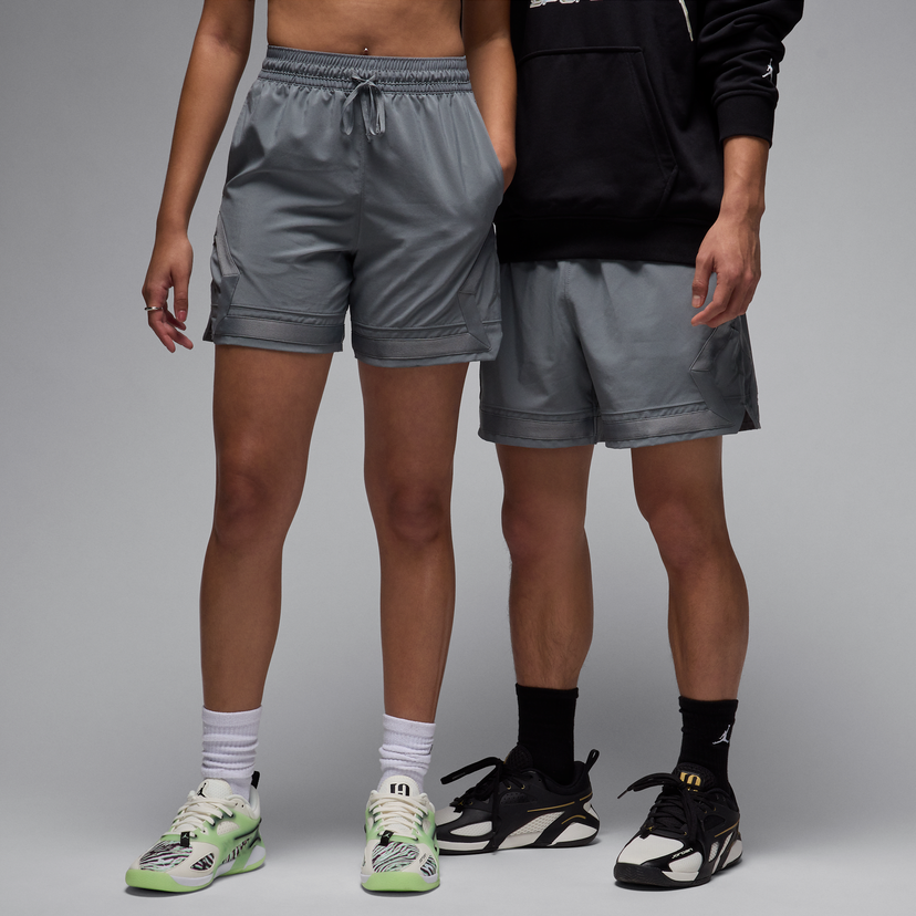 Kratke hlače Jordan Jordan Sport Diamond Dri-FIT Woven Shorts Siva | FQ2989-084