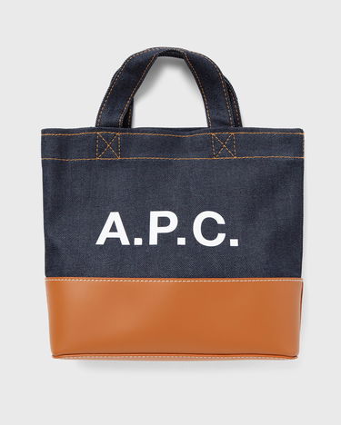 Tote bag A.P.C. A.P.C. Axel Mini Tote Bag Modra | CODDP-M67009-CAF, 0