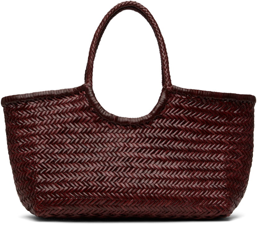 Tote bag Dragon Diffusion Dragon Diffusion Nantucket Big Woven Tote Bag Bordo | 8822