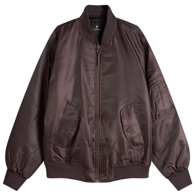 Bomber jakna Anine Bing Anine Bing Leon Bomber Jacket, Size X-Small Rjava | A-01-11853-BWN34