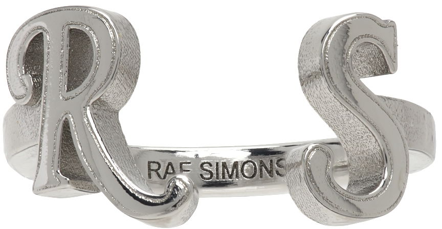 Prstan RAF SIMONS RS Ring Siva | 212-992, 0