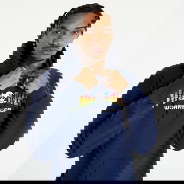 Pulover Thrasher AWS Spectrum Hoodie Mornarica | 145283, 2