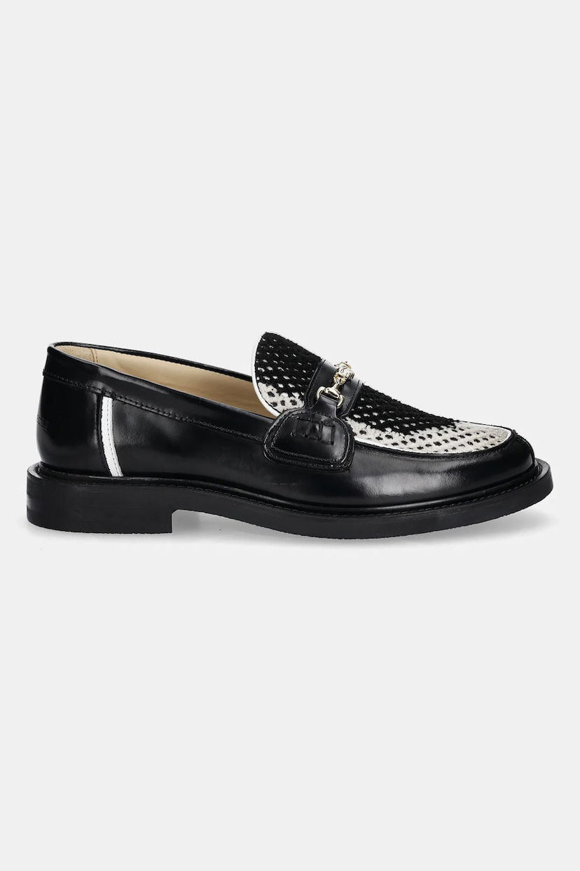 Superge in čevlji Filling Pieces Filling Pieces Loafer Rugby Degrade Leather Loafers Črna | 122511303248