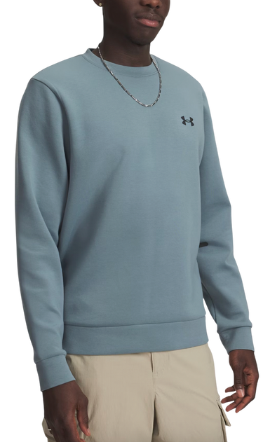 Pulover Under Armour Unstoppable Fleece Crewneck Sweatshirt Turkizna | 1389351-587, 0