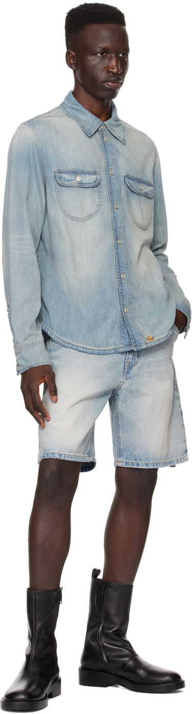 Srajce Courrèges Denim Shirt Modra | 124DCH015CO0102, 3