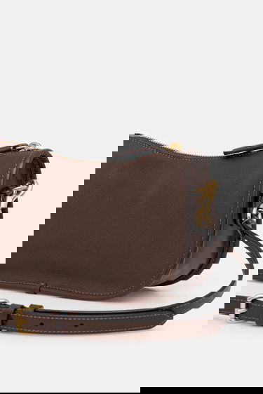 Torba za čez ramo Coach Waverly Crescent Chain Shoulder Bag Rjava | CCC36, 3