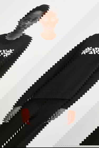Pleteni pulover Helly Hansen BLISS Wool Blend Ski Sweater with Snowflake Graphic Črna | 54604, 0