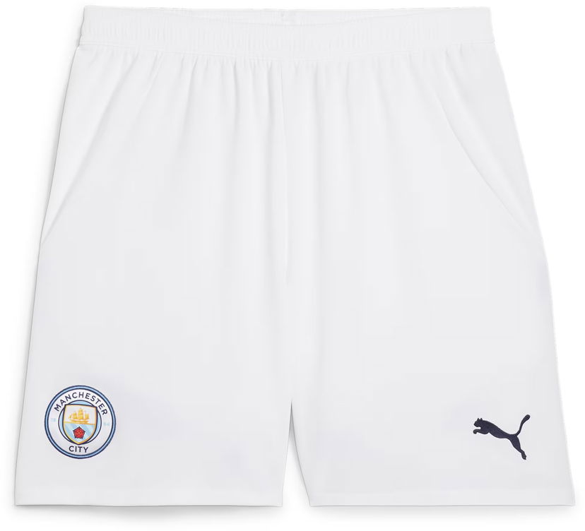 Kratke hlače Puma Manchester City FC Home Shorts Replica 2024/25 Bela | 775114-05