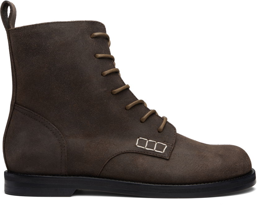 Superge in čevlji JW Anderson JW Anderson Loafer Lace-Up Boots Rjava | BT0108-LA0319