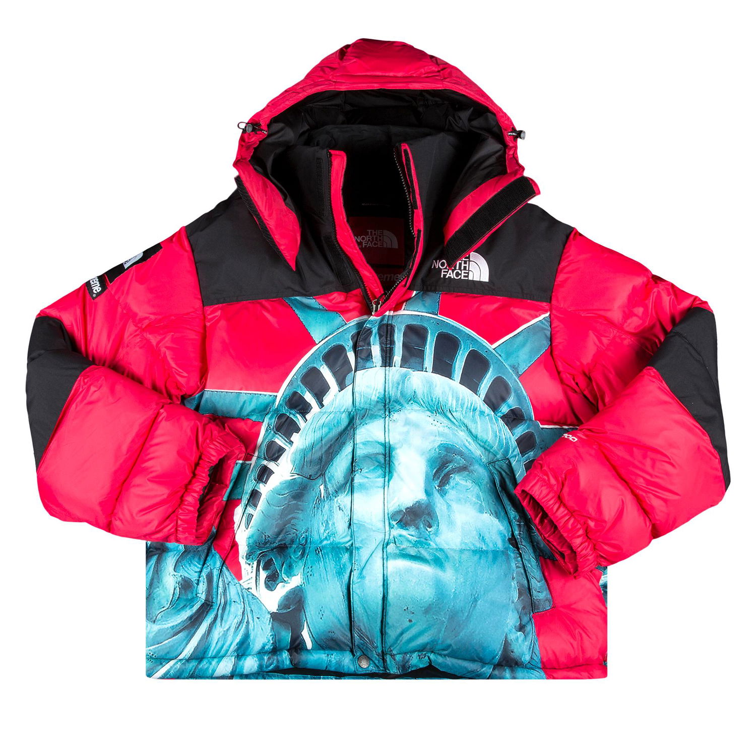 Jakna Supreme The North Face x Statue Of Liberty Baltoro Jacket Rdeča | FW19J2 RED, 1