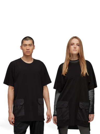 Majica Y-3 Crepe Jersey Pocket Tee Črna | H63071