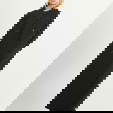 Plašči Samsoe Samsoe Sajill Wool Coat W Črna | F25300152-CLR000021, 2