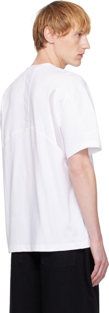Majica Helmut Lang Helmut Lang Sport Mesh Panel T-Shirt Bela | P02HM512, 2