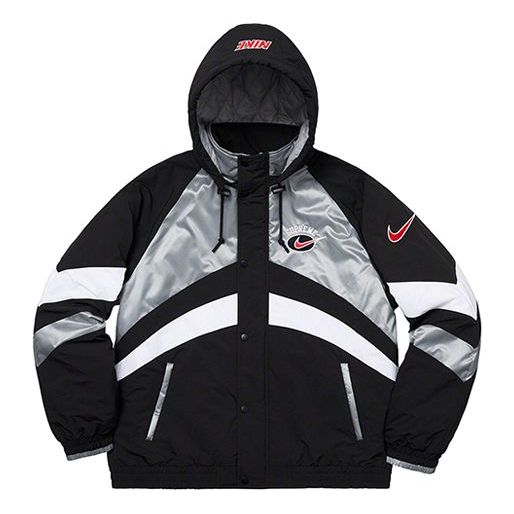Puhovka Supreme Nike Hooded Sport Jacket Črna | SUP-SS19-10137