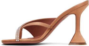 Nega čevljev Amina Muaddi Amina Muaddi Shiona 95 Crystal-Embellished Heeled Thong Sandals Roza | SHIONA CRYSTAL SLIPPER, 2