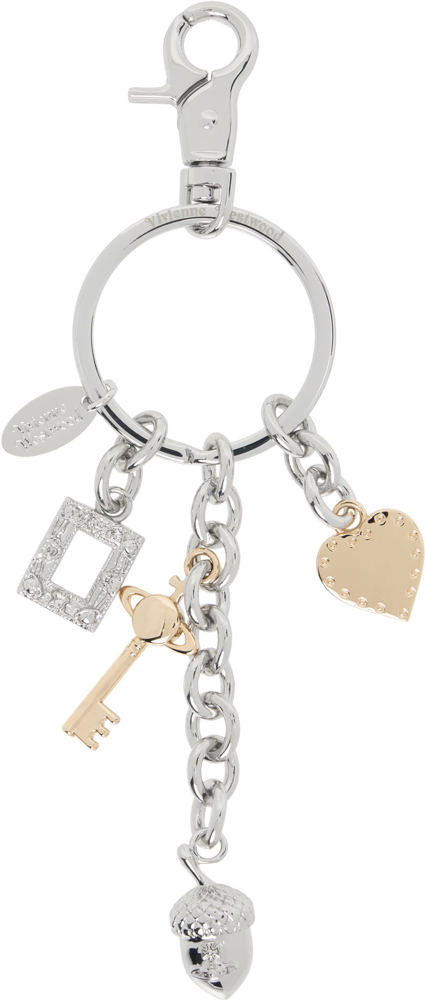 Obeski za ključe Vivienne Westwood Vivienne Westwood Multi Charm Keychain Kovinski | 8203012BU-OM001F-