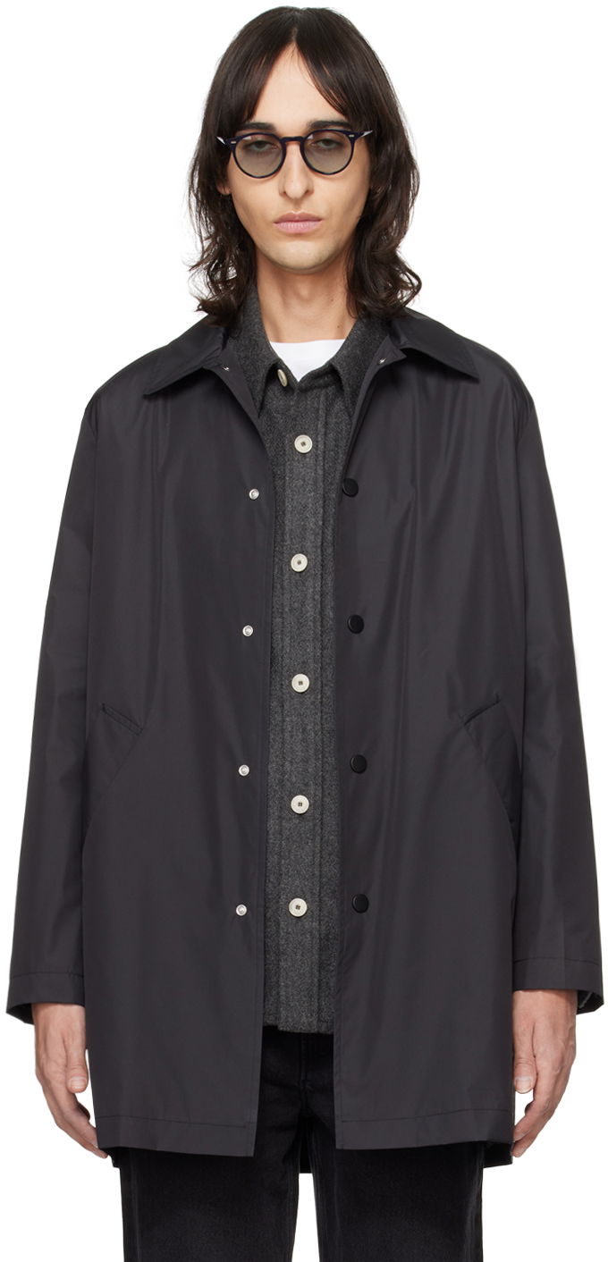 Jakna A.P.C. Victor Coat Črna | PSAII-H01420