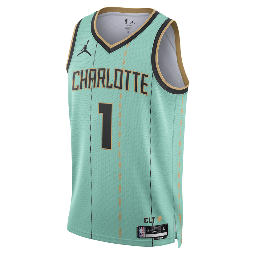 Dres Nike Dri-FIT NBA Swingman LaMelo Ball Charlotte Hornets City Edition 2024/25 Zelena | FQ4336-356