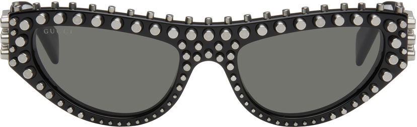 Sončna očala Gucci Gucci Cat-Eye Studded Sunglasses Črna | GG1919S-005