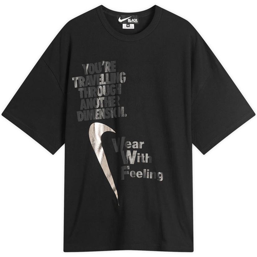 Majica Comme des Garçons CDG x Nike T-Shirt Large Črna | 1P-T101-W25-1