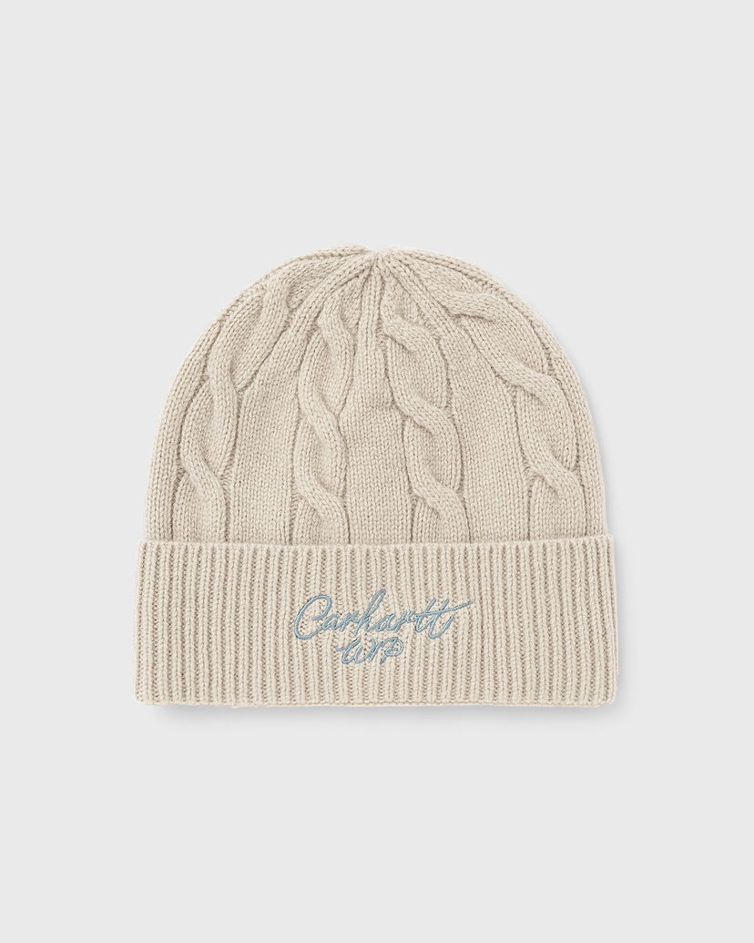 Beanie Carhartt WIP Signature Cable Knit Beanie Bež | I035464-38Q.XX