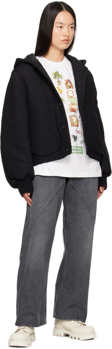 Bomber jakna JW Anderson JW Anderson Hooded Blouson Jacket Črna | JK0359-PG1679, 3