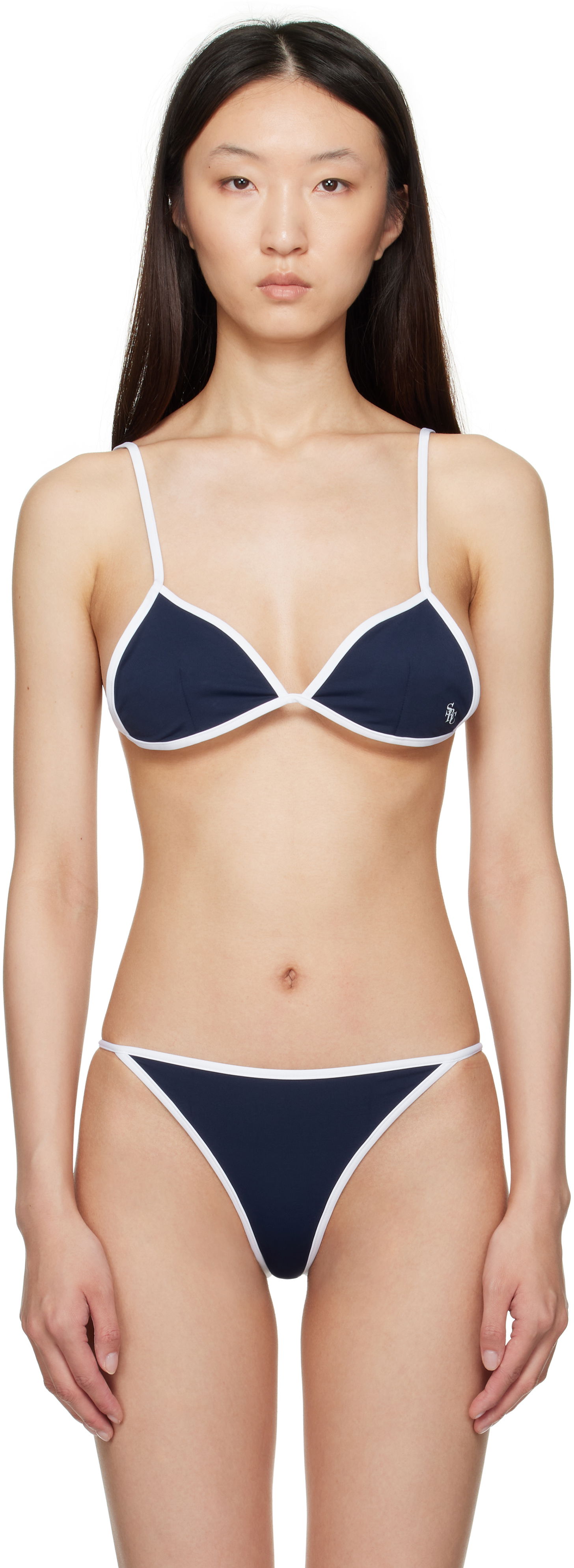 Kopalke Sporty & Rich Sporty & Rich Kate Bikini Top Mornarica | SM004620302BL106, 0