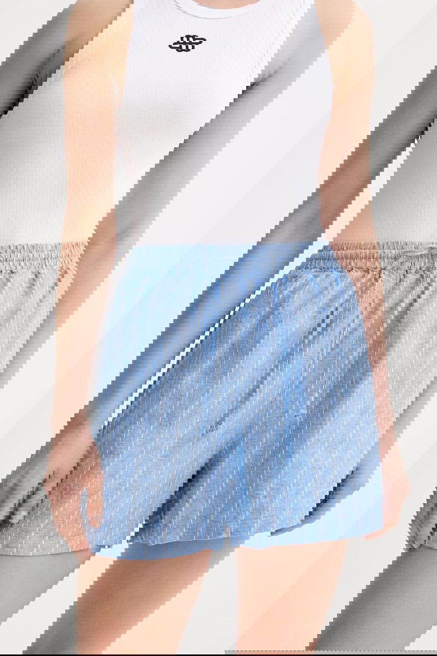 Kratke hlače Samsoe Samsoe Samsoe Samsoe MAREN High Waist Shorts Modra | F23900001, 0