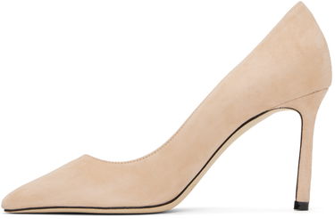 Superge in čevlji Jimmy Choo Jimmy Choo Romy 85 Suede Heels Bež | ROMY 85, 2