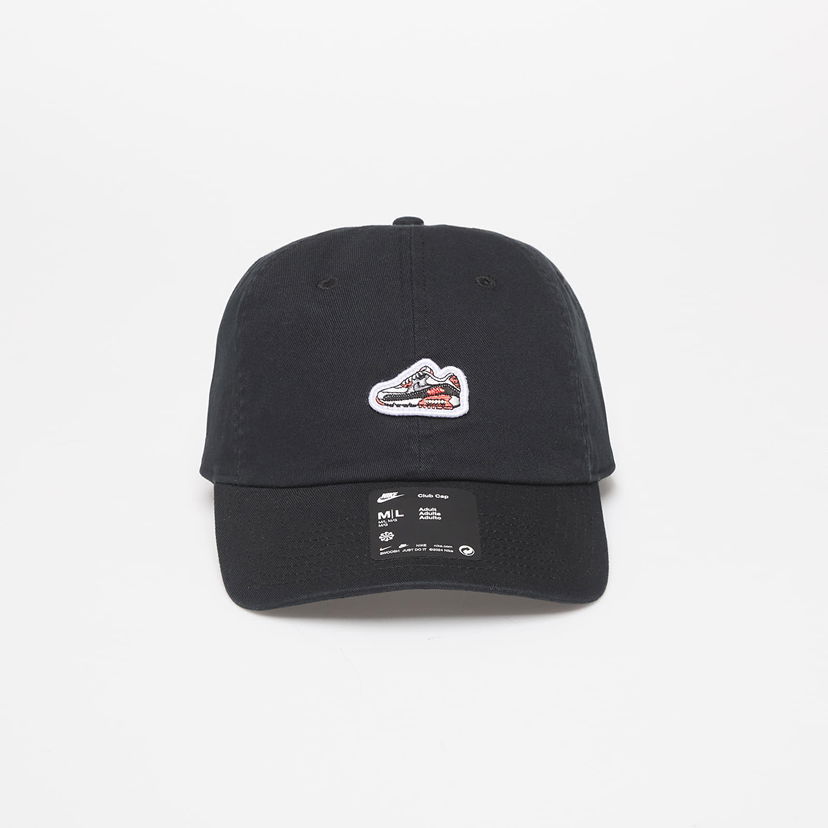 Kapa Nike Club Unstructured Air Max 90 Patch Cap Črna | HV7021-010