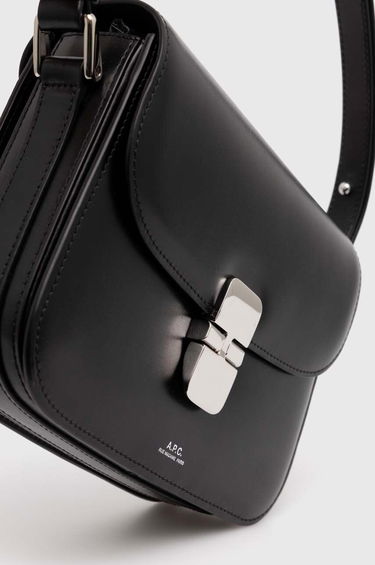 Torba za čez ramo A.P.C. Grace Small Bag Črna | PXBVN-F61413, 3