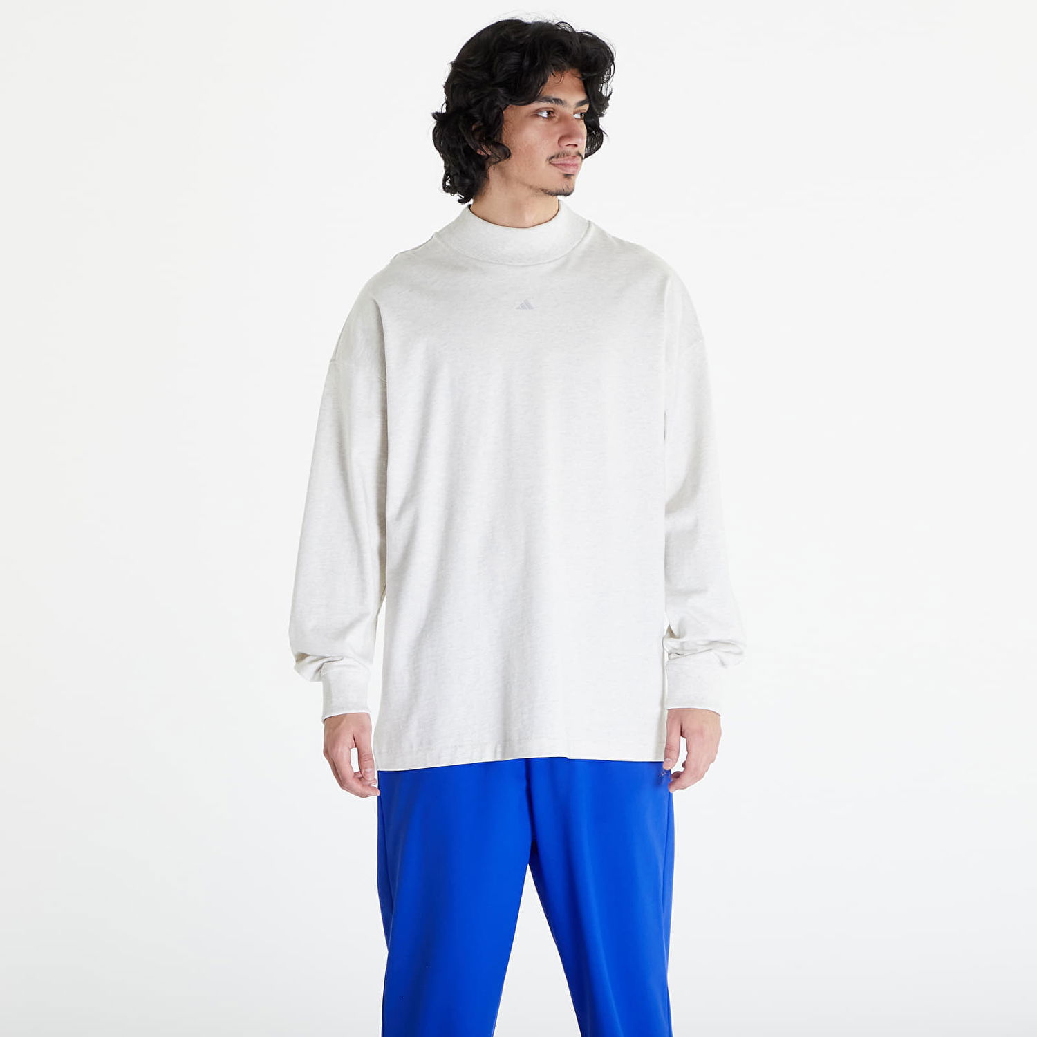 Majica adidas Originals Basketball Long Sleeve Tee UNISEX Bela | IX1971, 0
